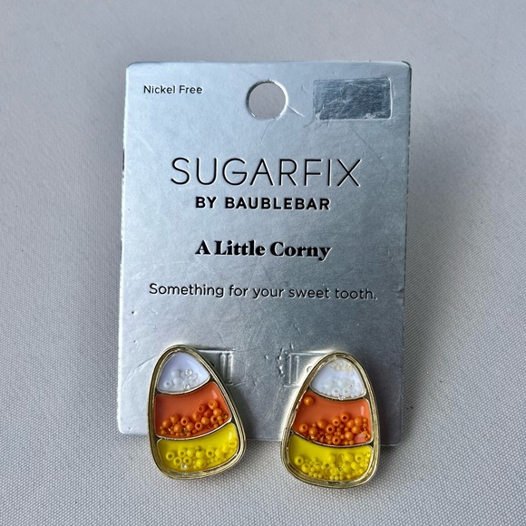 🎃 Halloween earring lot 4 pairs candy corn jacks lanterns ghosts costume - Picture 6 of 7